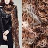 WTEMPO 2PCS All Seasons Leopard-print Silk Scarves Retro Long Shawls Women's Classical Stylish Soft Lightweight Scarves Festivals Special Gifts