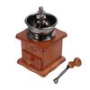 Oikabio Coffee Bean Grinder, Wooden Manual Coffee Grinder, Hand Stainless Steel Retro Coffee Spice Mini Burr Mill with Ceramic