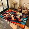 Anime N-Naruto-S Carpet Bathroom Anti-slip Mat Door Mat Home Decoration Mat Entrance Door Mat Scratch-resistant Door Mat