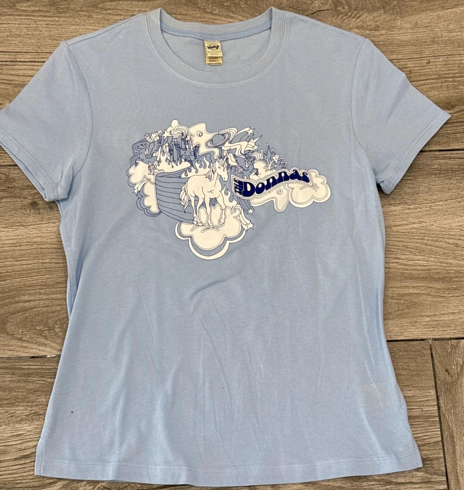 

Kavio! The Donnas Unicorn Fantasy Juniors Size Small New Old Stock T-Shirt 2012 4XL