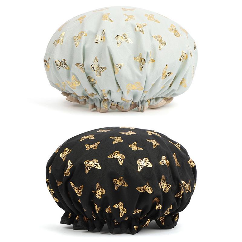 Shower Caps Waterproof  Donuts for Hair Bathing Cap for Women Swimming Cap Shower Shower Suit Bonnet Douche