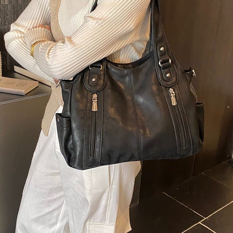 Large Capacity Women's Handheld Shoulder Crossbody Bag