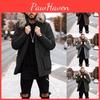 Ultra-warm Men's Winter Parka Jacket With Luxurious Faux Fur Collar
