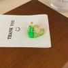 Cross-Border Unique Green Quirky Frog Ring Niche Design Cute European and American Style Fashion Ring Adjustable Opening
