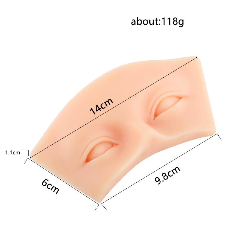 5D Silicone Eye Makeup and Tattoo Practice Skin Module
