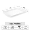 YiPan Melamine Rectangular Compartment Tray