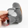 MYGGPP Autumn and Winter Striped Cotton Shoes Cotton Boots Baby Shoes Warm Shoes Baby Shoes Toddler Shoes