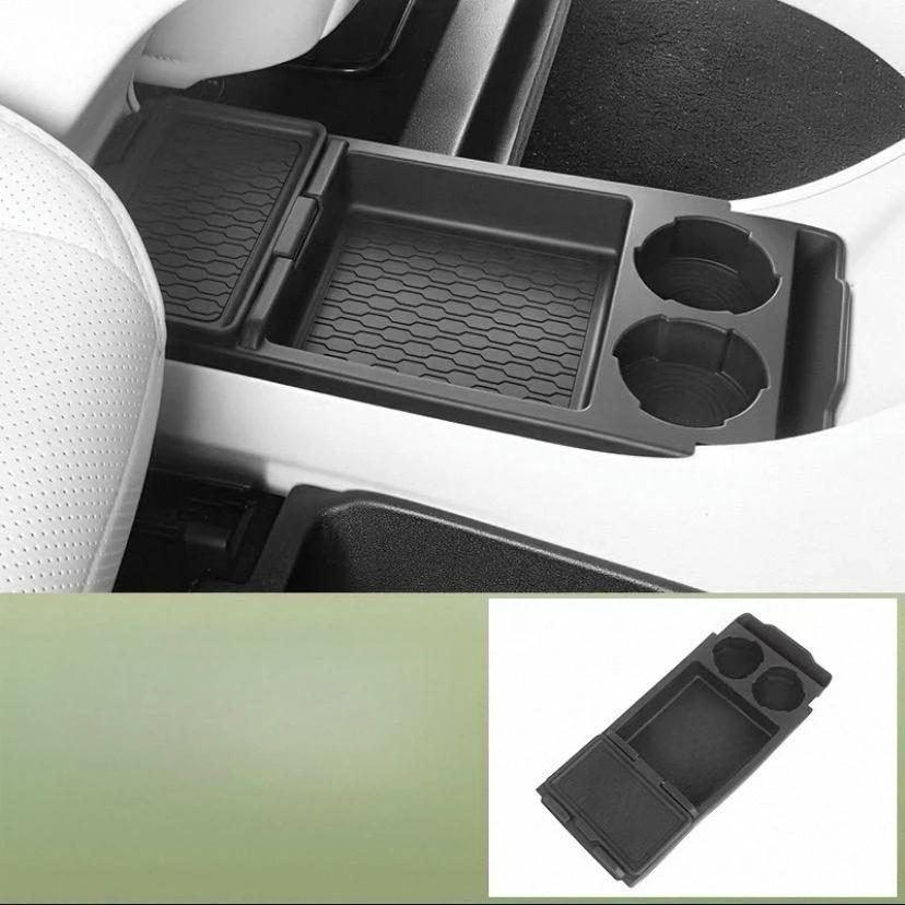 For Geely EX2 Proton eMAS 5 Silicone Center Console Lower Storage Box Non-Slip Car Organizer Tray