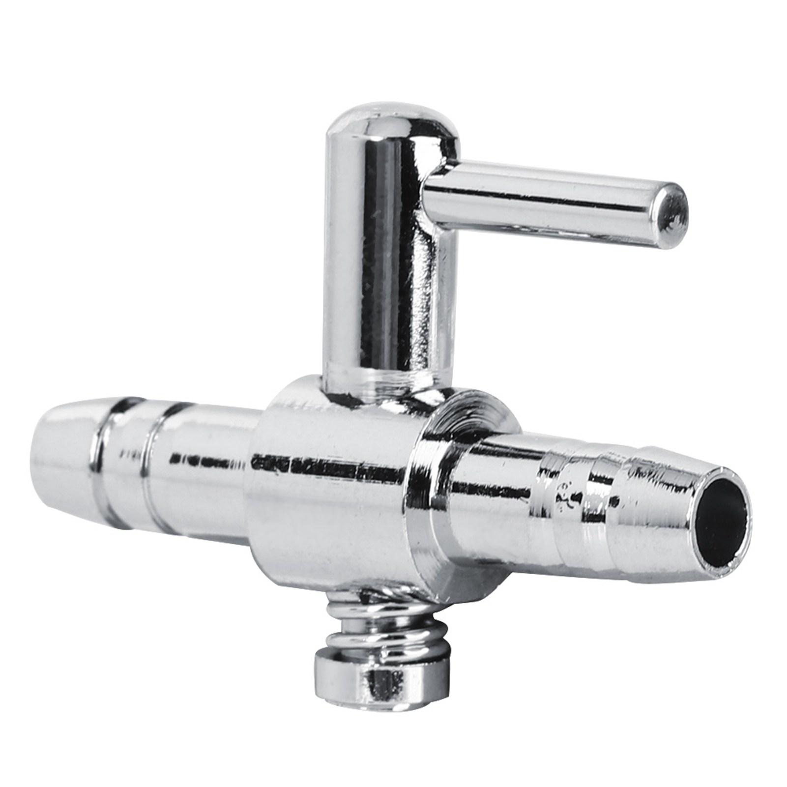 

10PCS Stainless Steel Aquarium Oxygen Pump Air Volume Flow Adjustment Valve Check Fish Tank Accessory