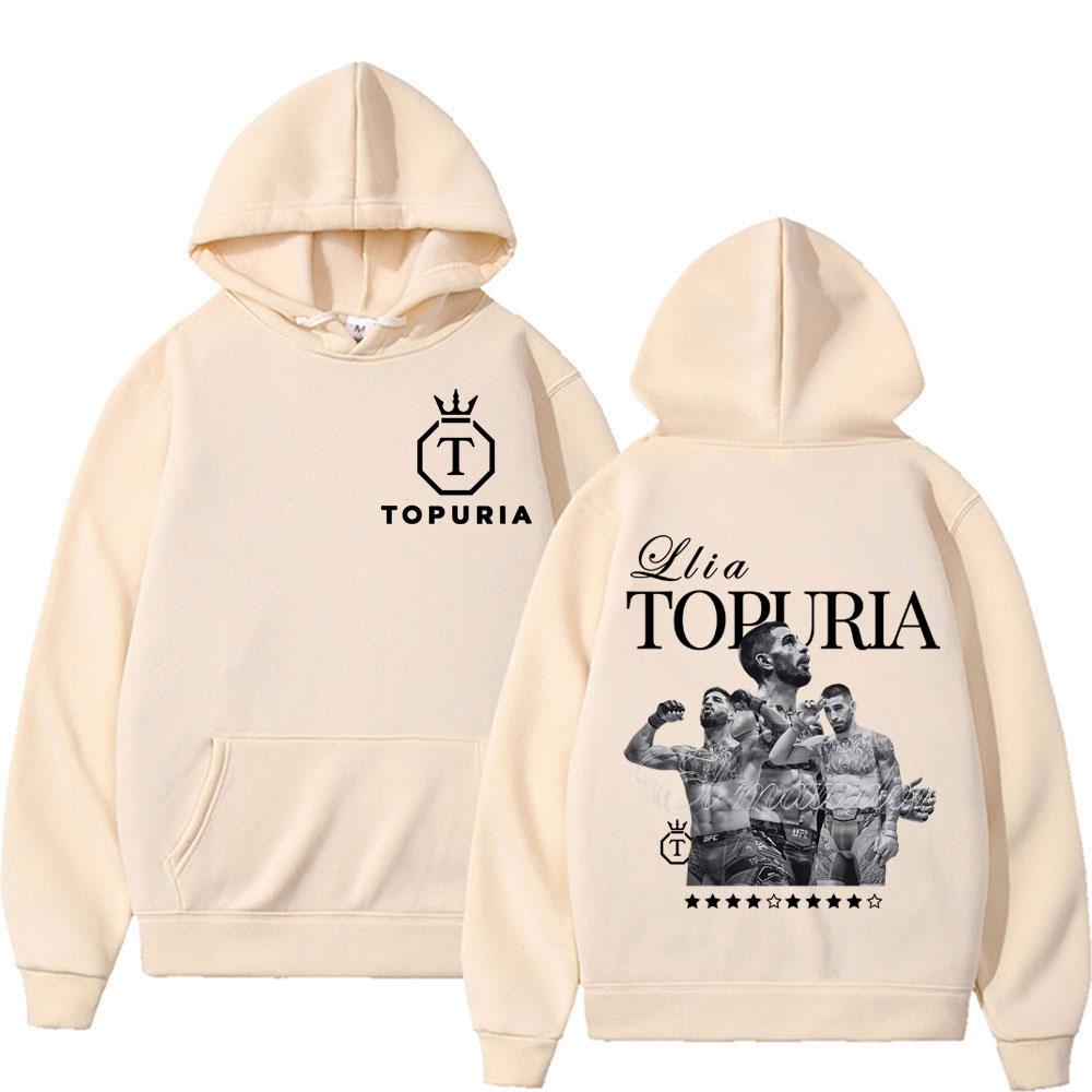 Limitovaná mikina El Matador Ilia Topuria Pánská móda Vintage Mikiny s dlouhým rukávem Unisex Horký prodej Pohodlné Populární Mikiny