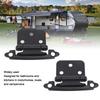 2pcs RV Cabinet Hinge 1/2in Overlay Self Closing Cabinet Door Hinge Hardware Steel for RV Boat Bathroom Kitchen