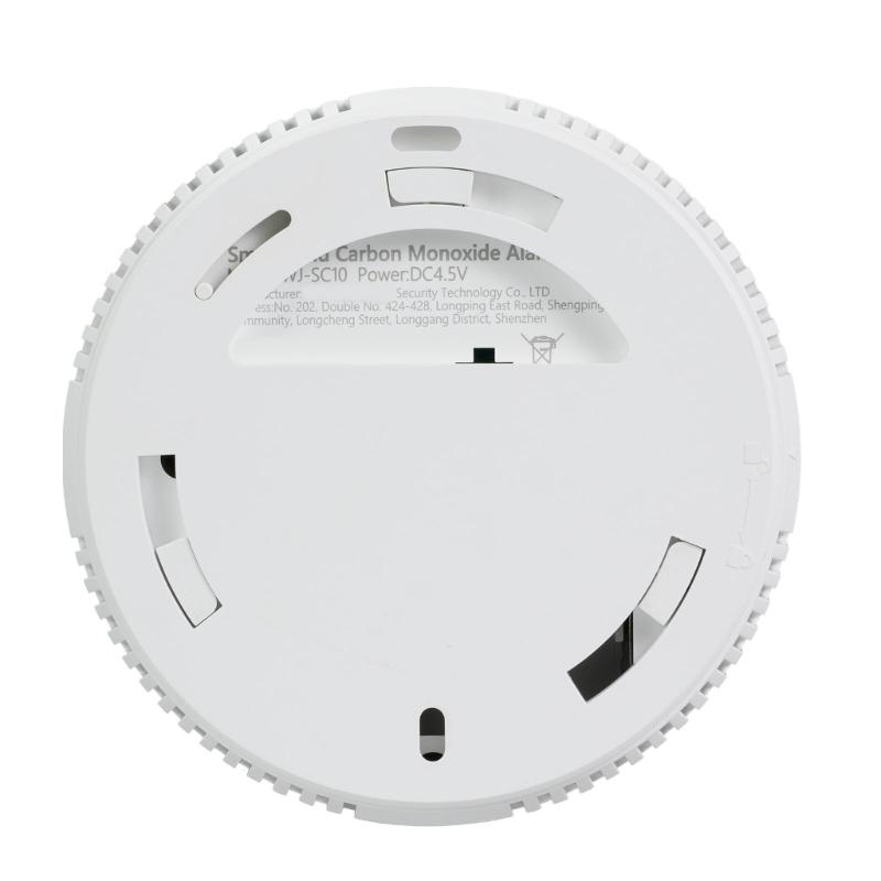 Advanced 2 In 1 Carbon Monoxide Smokes Detectors Featuring Real Time Display & High Accuracy Sensors for Household