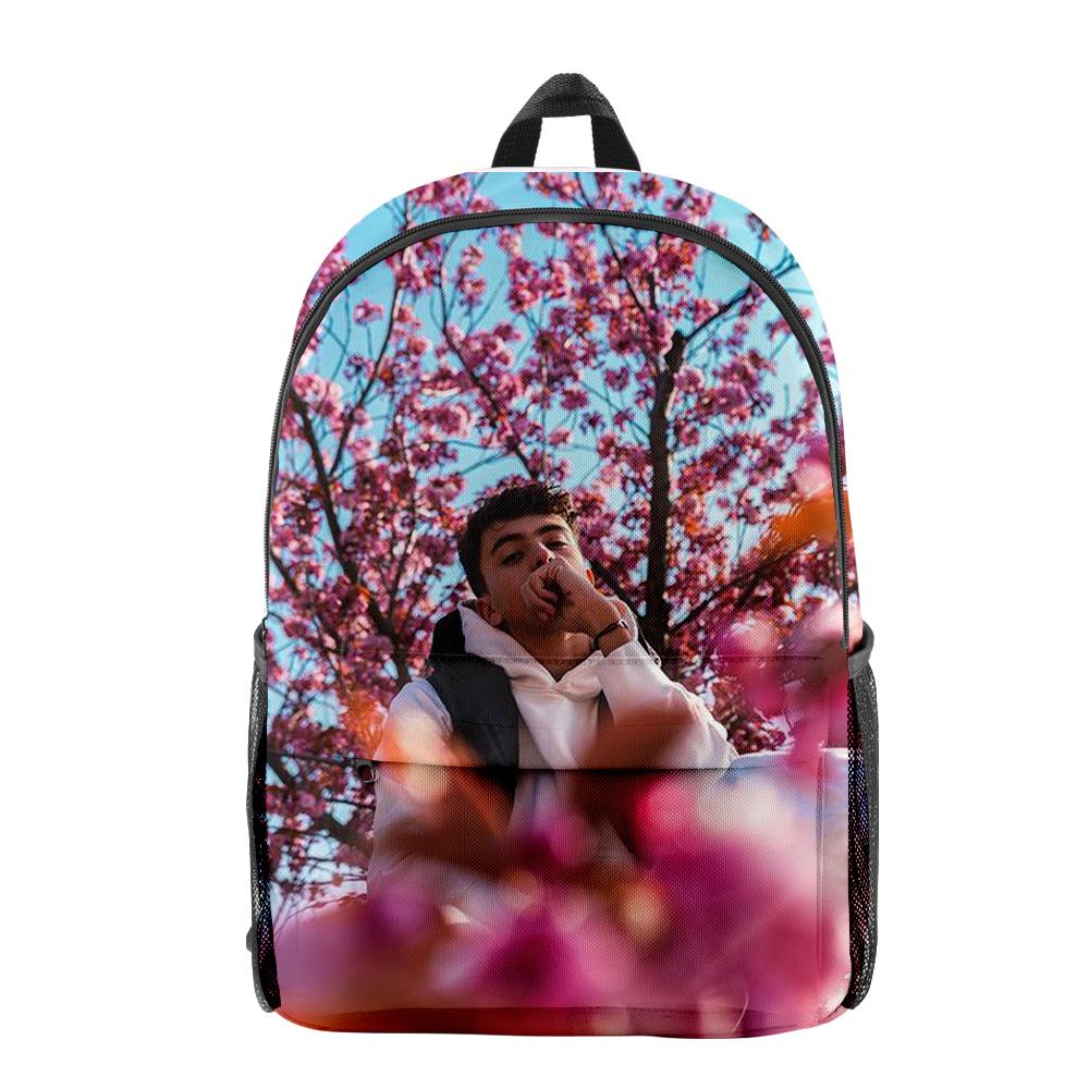 Classic Peculiar Novelty Cool inoxtag pupil Bookbag Notebook Backpacks 3D Print Oxford Waterproof Boys/Girls Travel Backpacks
