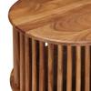 Handcrafted Coffee Table Teak Brown 85 X 50 X 40 Cm
