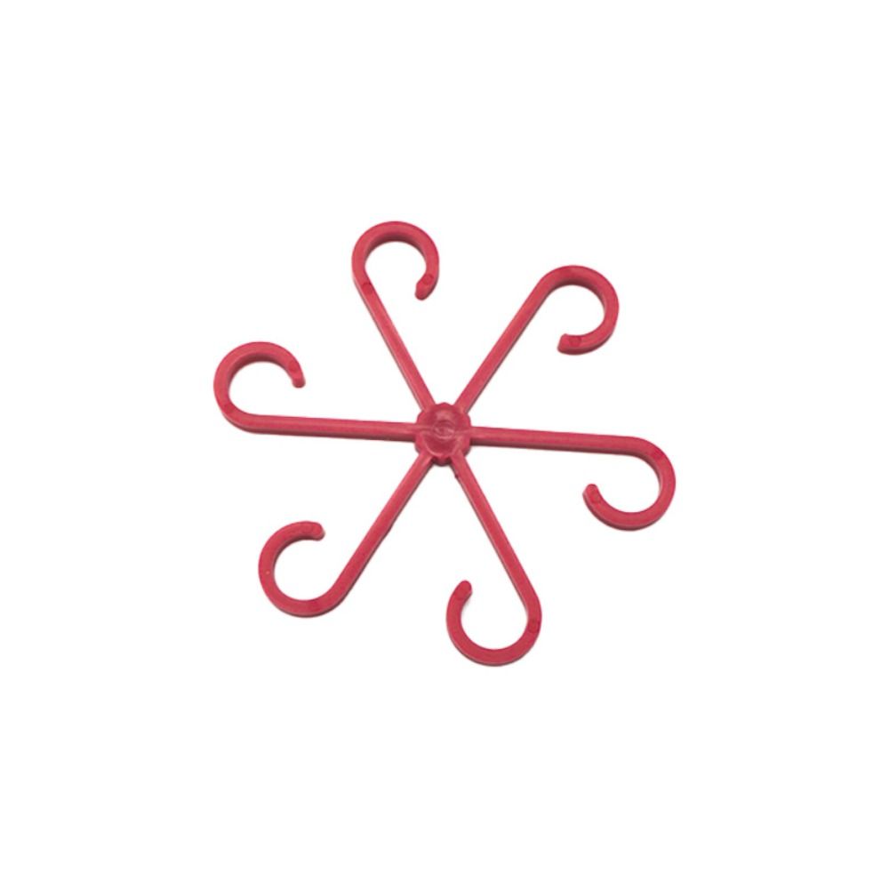 4PCS Support Branches Plant Stem Folding Frame No Stake Trellis Plant Support Clips