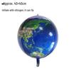 Large Space-Themed Cartoon Balloon Set: Astronaut, Spaceship, Sci-Fi, Anime Party Decorations