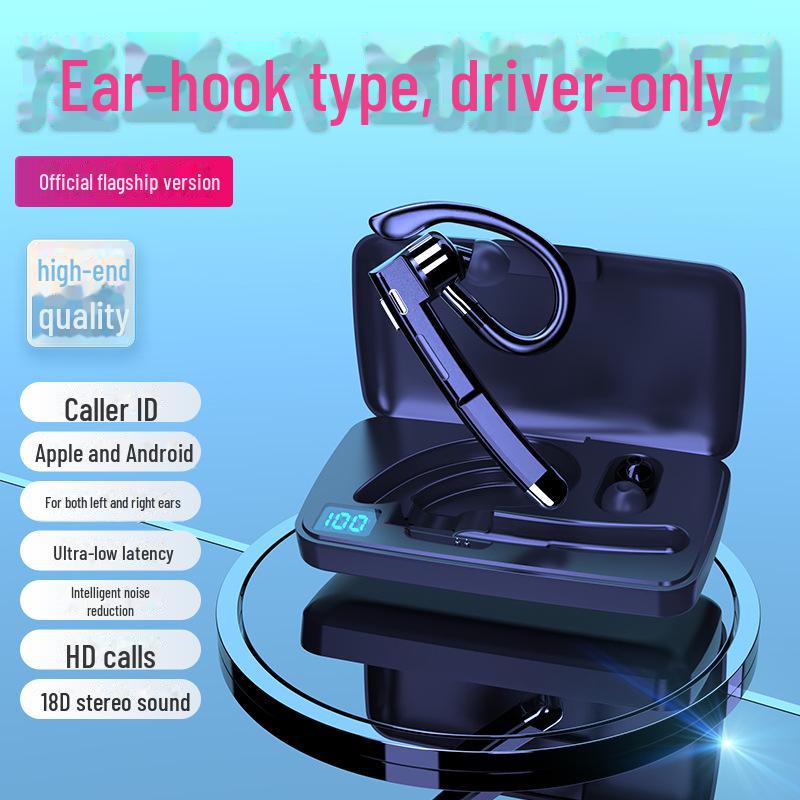 YYK-520 2. generációs Bluetooth headset: Vezeték nélküli, Hosszú akkumulátor-élettartam, Zajszűrő, Fülkampós üzleti modell