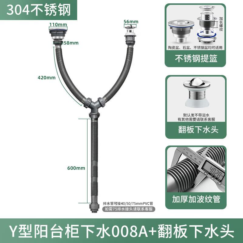 Space-Saving Telescopic Sink Drain Pipe