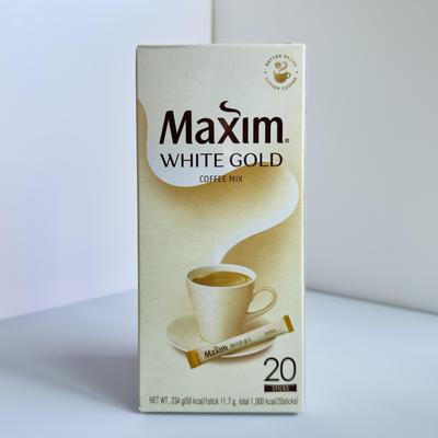 Maxim White Gold Coffee MIX 11.7gX20 Sticks 234g/Korean Coffee MIX