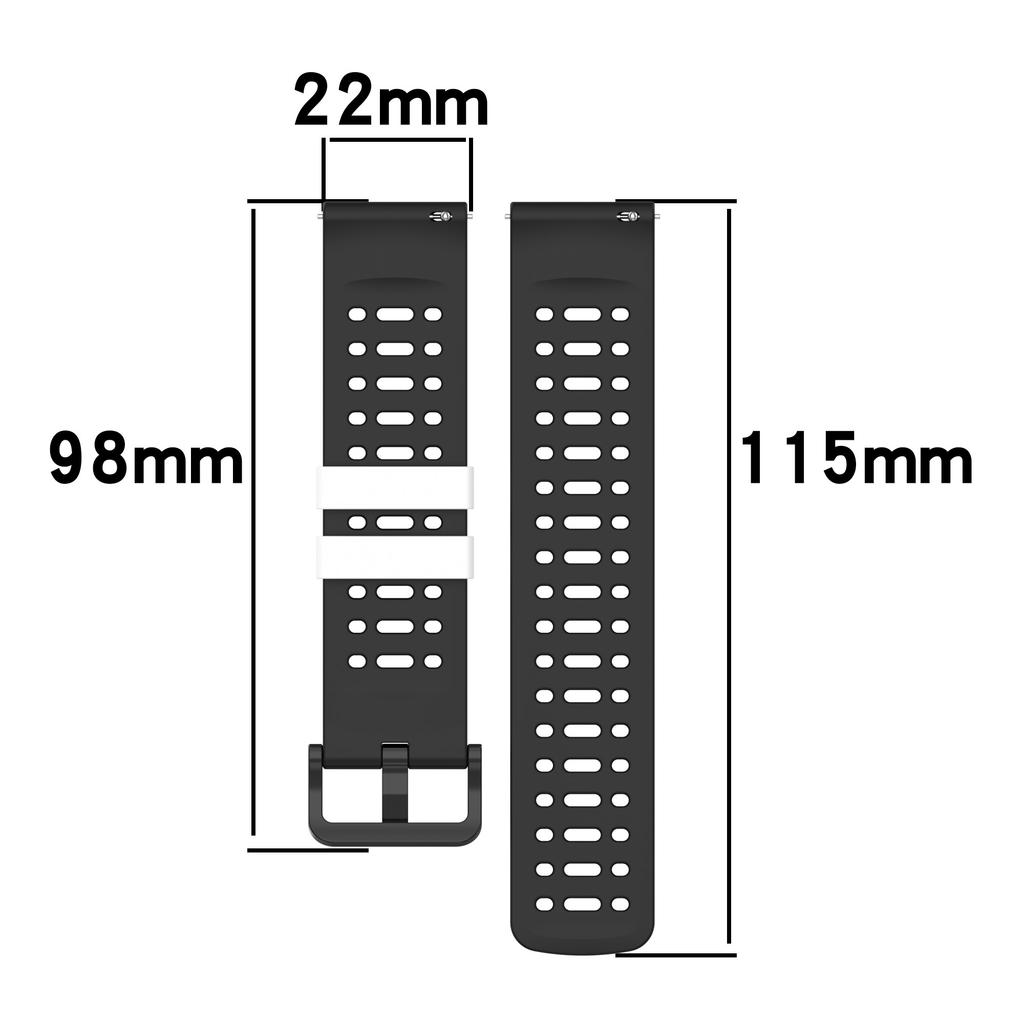 22mm Strap For Huawei Watch GT 5 GT4 GT3 GT2 Gt2 Pro 46mm WATCH4 Pro Rubber Silicone Band Honor Watch 4 Pro GS 3 Magic Watchband