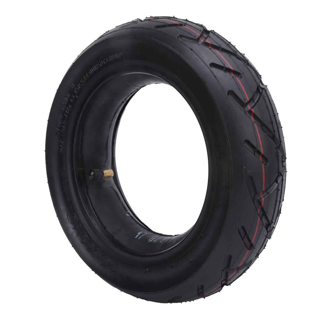 10 Zoll 10x3.0 Gummi Außen- und Innenschlauch Verdicktes Luftrad für Elektroroller Upgrade-Teile