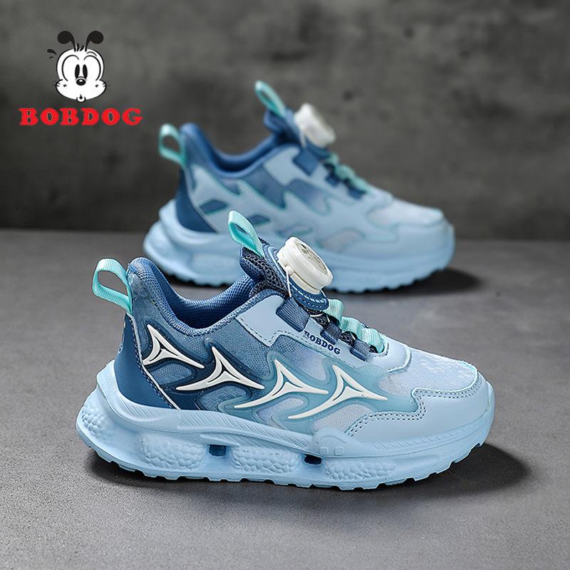 Babu bean boys shoes 2025 autumn and winter new middle-aged and older children's sports shoes mesh breathable versatile running shoes tide