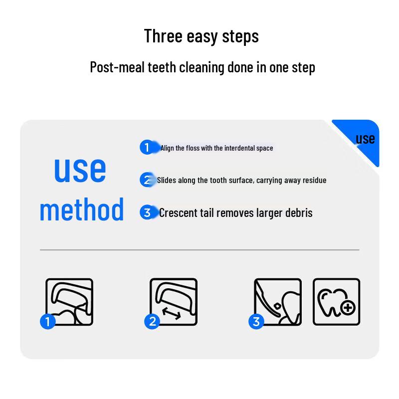 Canban Strong Dental Floss Sticks (50 Pcs, 2-Pack)