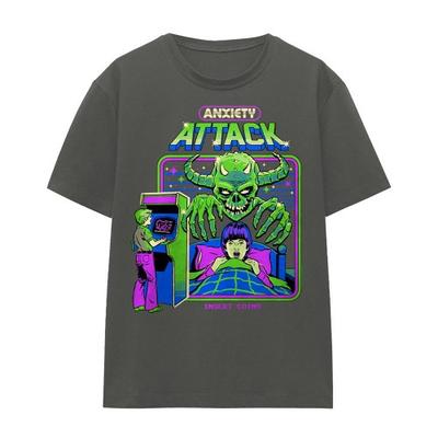 Steven Rhodes Womens/Ladies Anxiety Attack T-Shirt