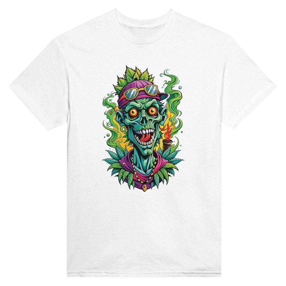 420 Zombie T-Shirt - Heavyweight Cotton, Classic Fit T-Shirt Unisex T-Shirt Graphic Tee S