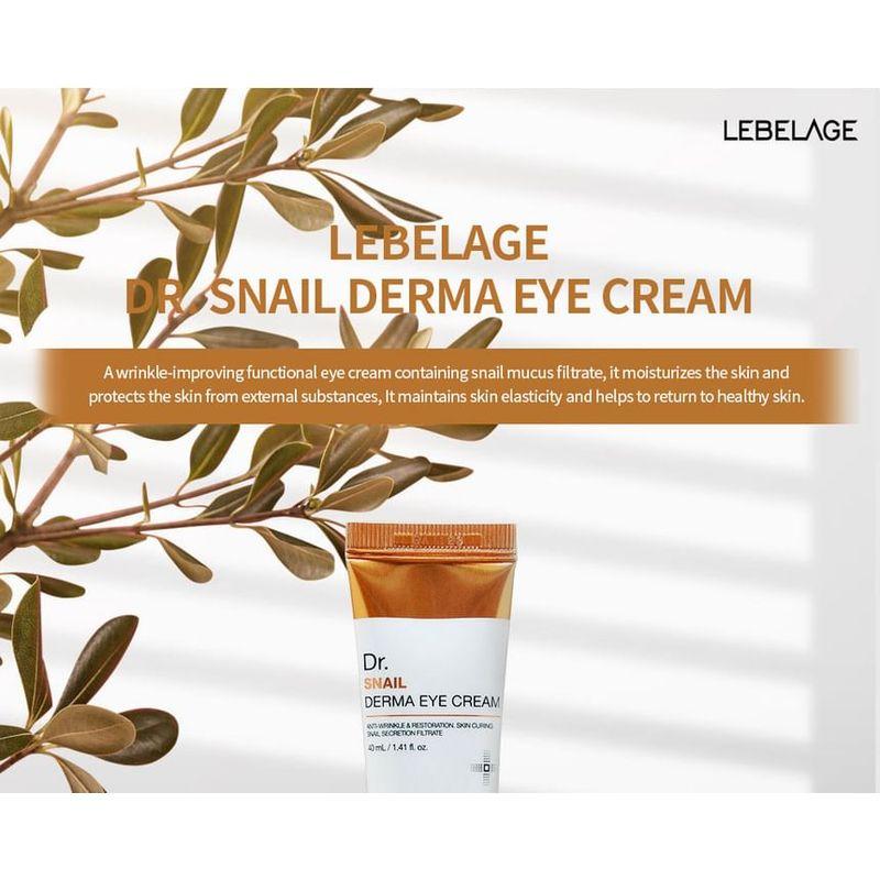 LEBELAGE - Dr. Snail Derma Eye Cream