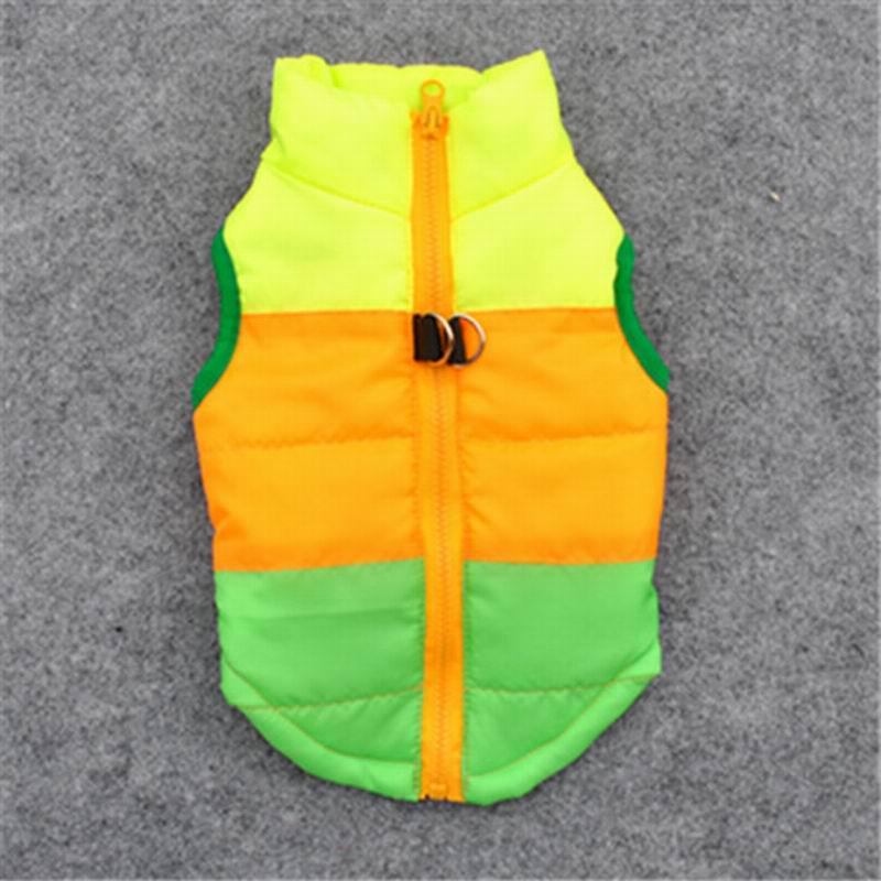 Abbigliamento caldo per animali domestici per vestiti per cani per cani di piccola taglia Giacca per cuccioli Inverno per cani Costume Gilet Abbigliamento