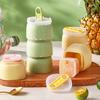 Set de 3 forme pentru cuburi de gheață, tavă din silicon cu compartimente multiple și capac pentru cuburi de gheață pentru suc, cafea, apă și înghețate, fără BPA, grad alimentar, inodor, înghețată pe băț