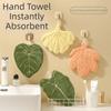 Thickened Design Hanging Wash Cloth Soft Texture Kitchen Bathroom Towel  Home Use