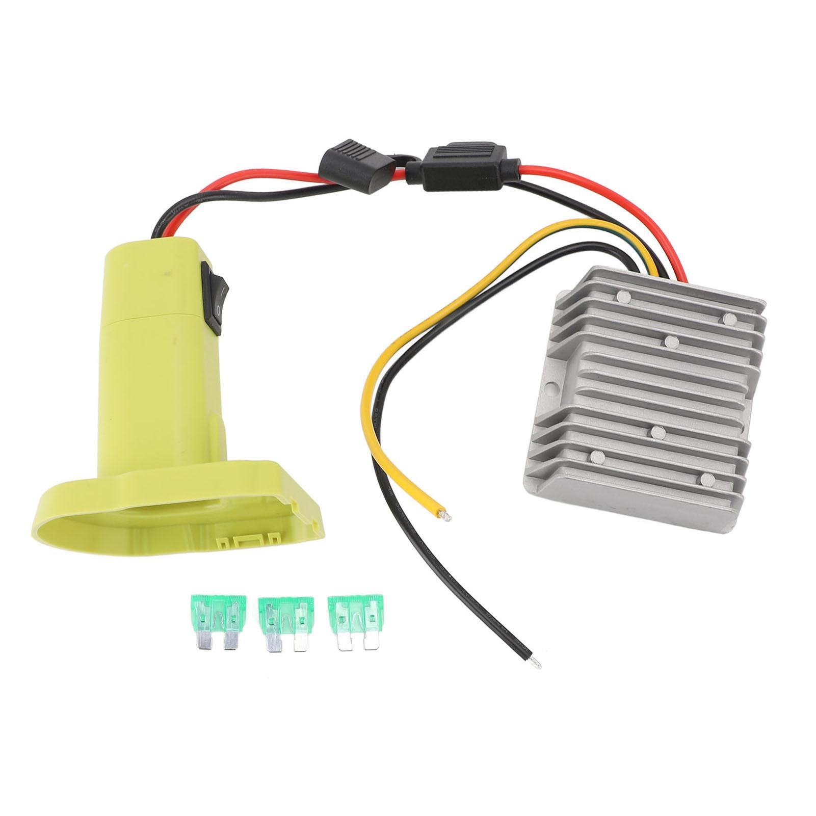 

DC18V to DC12V Voltage Reducing Converter 15A 180W Voltage Reducer Module for PBP002 PBP003 PBP004