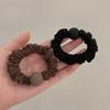 High-End Geometric Minimalist Hair Ties: Versatile Korean-Inspired Rubber Bands for Women