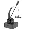 Bluetooth Noise Cancelling Over-Ear Wireless Headset for Business, Telemarketing, E-sports, and Truck Drivers