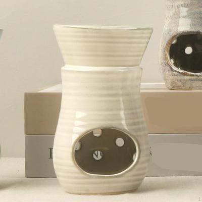 Esansiyel Yağ Brülörü Seramik Difüzör Tart Brülörü, SPA için Tealight Mumluk