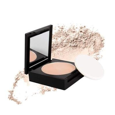 Cosmetics Dream Cover Mattes Kompaktpuder mit LSF 15 und Vitamin E | Gepresstes Fixierpuder | Verwischt Poren | 6 g – 10 Latte