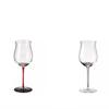 Tulip Black Tie Goblet Modern Light Luxury High Appearance Level Wine Cups Home Burgundy Pot Belly Glass Restaurant Wine Glass