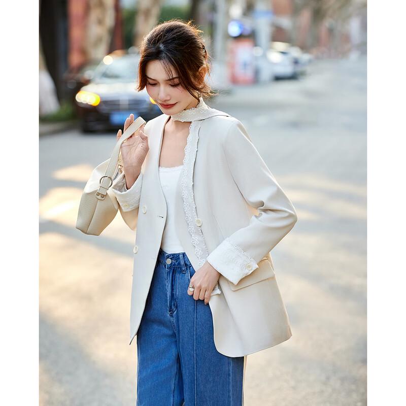 TERRE BLEUE Women's Fashion Commuter Blazer