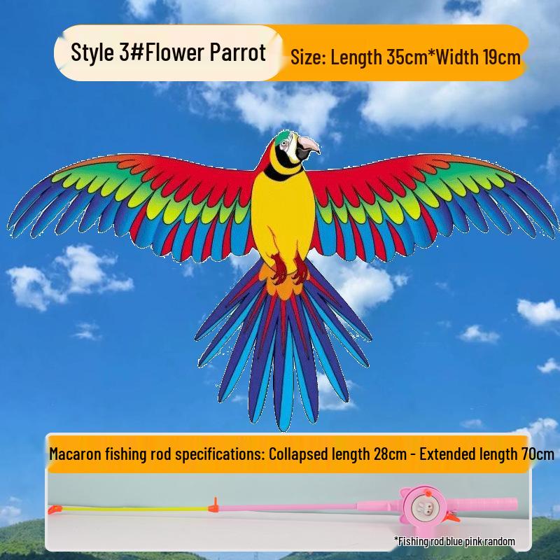 Easy-Fly Mini Cartoon Swallow Kite: Perfect Small Handheld for Kids