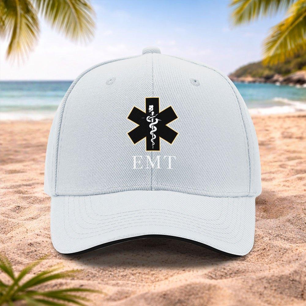 First Aid Medical Sign Baseball Cap  Lightweight Adjustable Unisex for Running Fitness Outdoor Sports