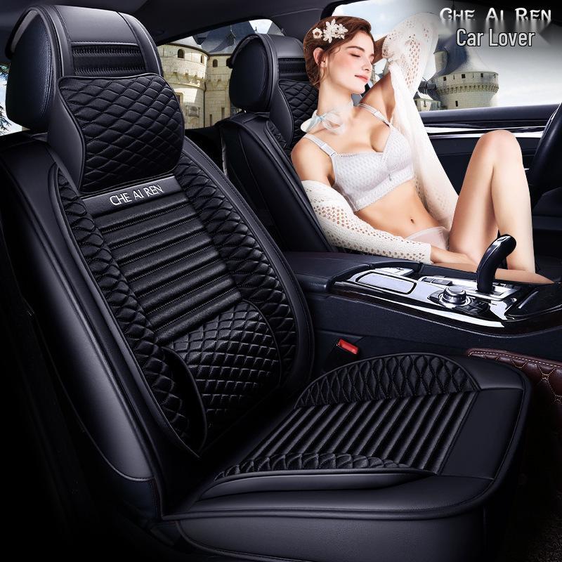 Haofeng Car Seat Cushion - All-Season Bright Cloth Seat Covers & Accessories