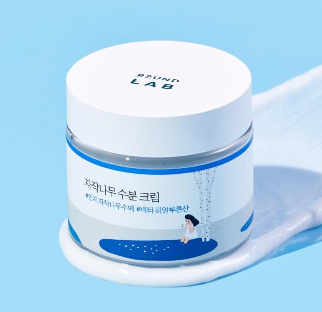 ROUND LAB Krem Nawilżający z Soku Brzozowego – Lekki Krem Nawilżający 80ml