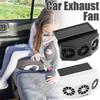 Solar Powered Car Ventilation Fan 3 Cooling Fans,Rechargeable Auto Air Circulation Cooler, Automatic Cooling Car Fan For Vehicle