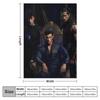 ACOTAR - Rhysand, Cassian, & Azriel Art Throw Blanket Plush Beach Soft Blankets