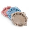 Foldable Makeup Brush Cleaner Bowl Portable Silicone Cosmetic Brushes Powder Puffs Makeup Sponges Cleaning Tool