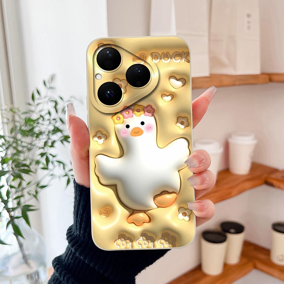 For Huawei Pura 80 Pro Plus Ultra 5G Phone Case Simple Design Cute Shell For Huawei Pura80 Full Protection Shockproof Soft Funda