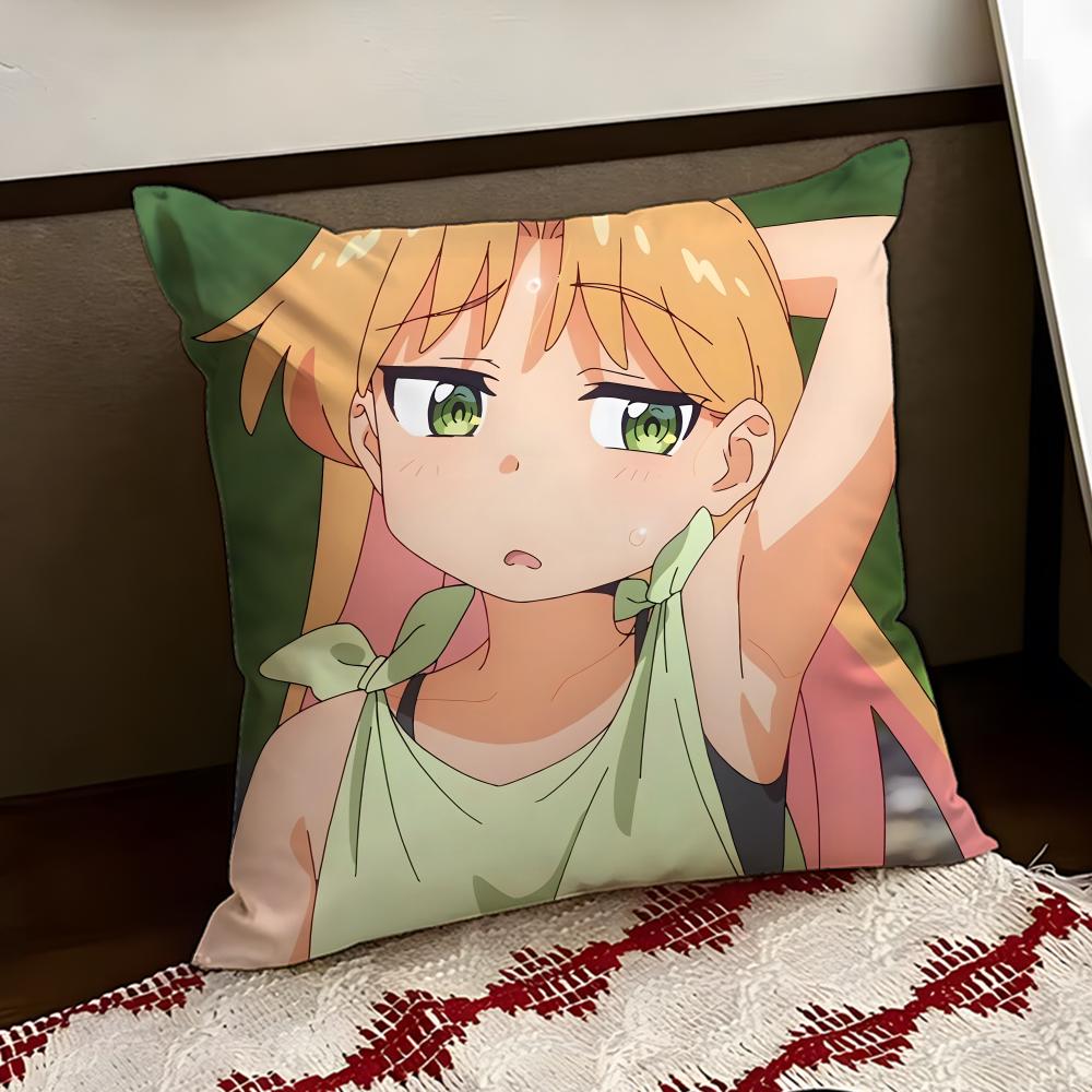 Cute Ruri Rocks Cushion Cover Reversible Soft Durable Pillow Cover Home Car MultiScene Use for Daily Comfort