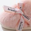 Autumn Winter Large Size Thick Bottom Indoor Cotton Slippers Casual Velvet Fur Cotton Shoes Women Warm Anti Slip Slippers 36-41
